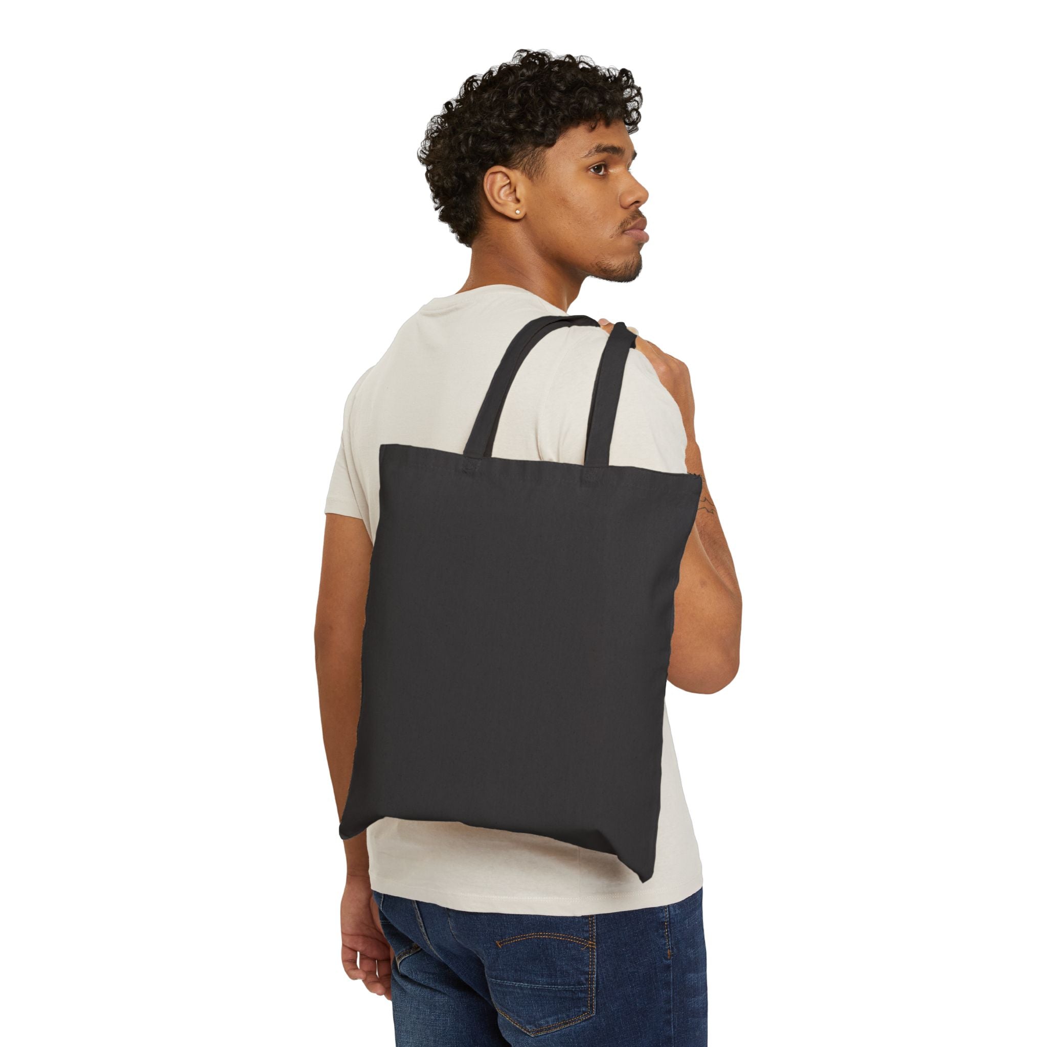 Different By Design Cotton Tote Bag – Inspirational Canvas Shopper
