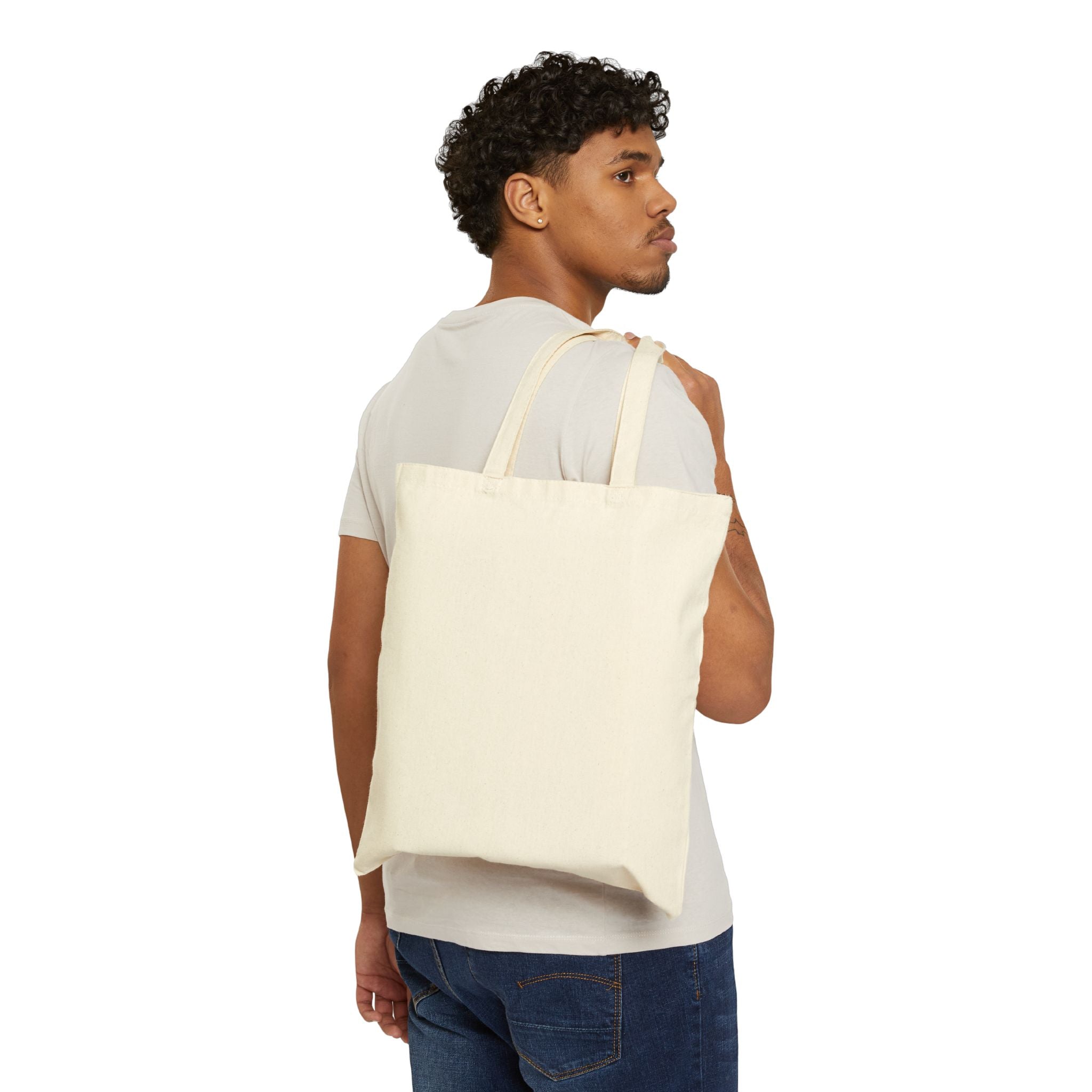 Different By Design Cotton Tote Bag – Inspirational Canvas Shopper