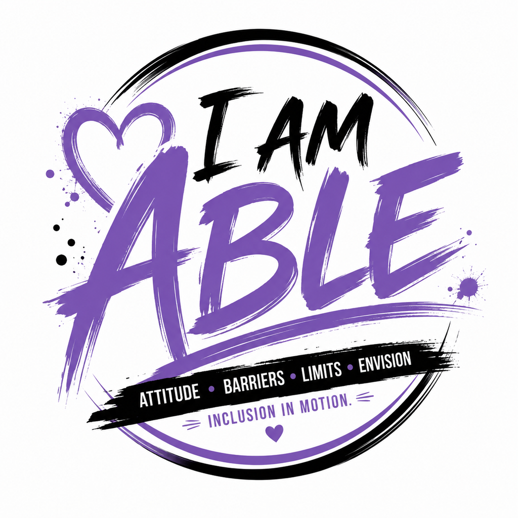 I AM ABLE Sticker
