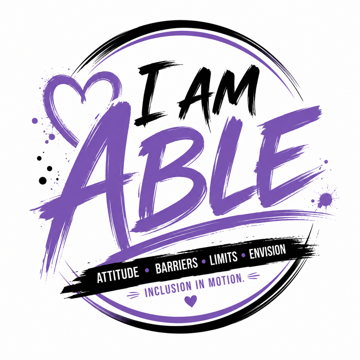 I AM ABLE Sticker